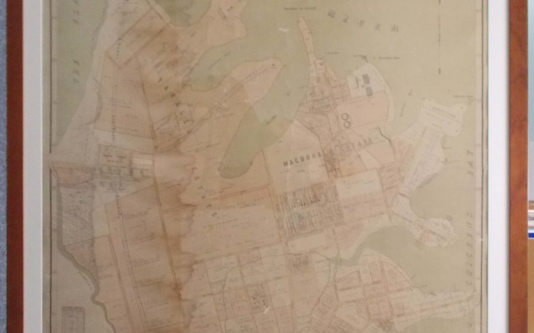 Unveiling of restored 1890 map of Concord